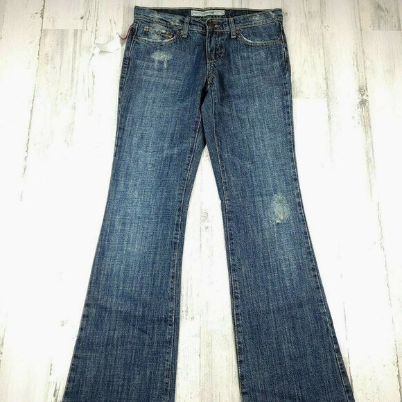 Joe's Jeans The Rocker Skinny Flare Denim Jeans Size 27 (30x31) NWT - Picture 1 of 13